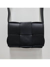 Intrecciato Cassette Small Cross Bag Black - BOTTEGA VENETA - BALAAN 4