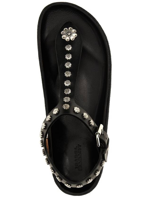 Enore Sandals Black - ISABEL MARANT - BALAAN 5