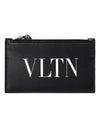 Men's VLTN Card Wallet Black - VALENTINO - BALAAN 3