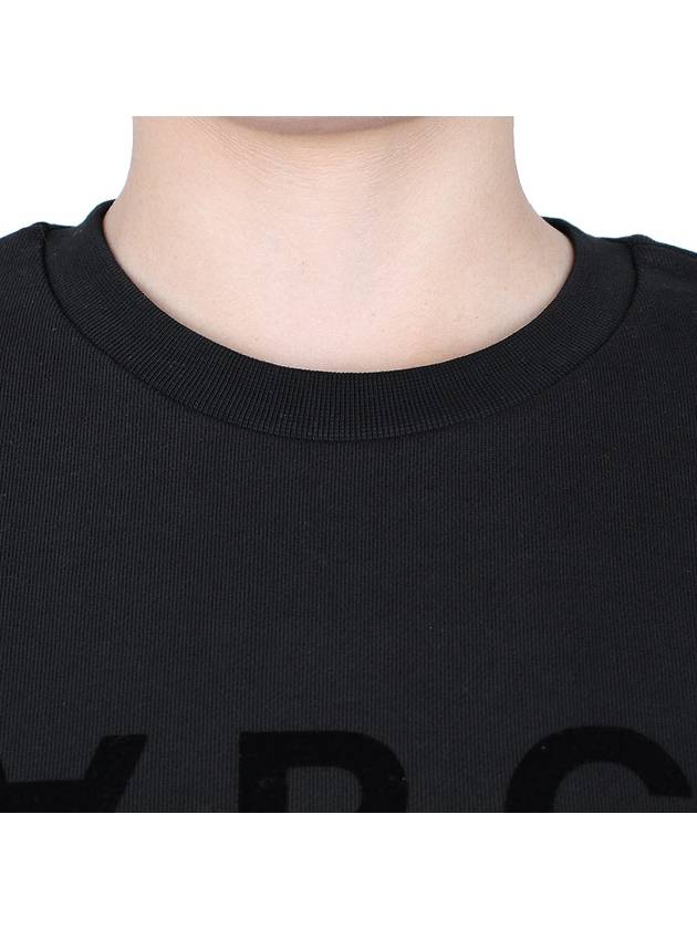 VPC Logo Sweatshirt Black - A.P.C. - BALAAN 6