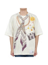 Men's Trompe L'oeil Print Short Sleeve T-Shirt White - MAISON MIHARA YASUHIRO - BALAAN 2