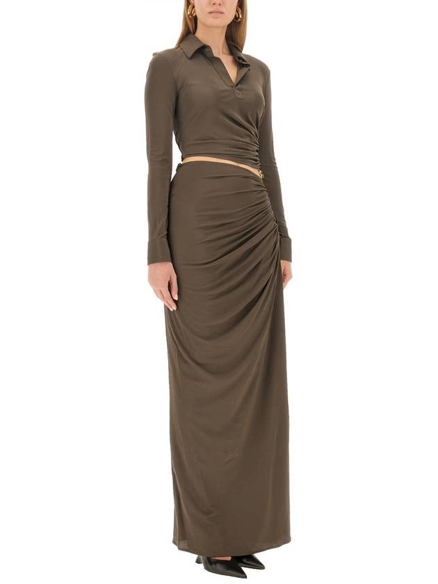 LONG KNOT DRESS - BOTTEGA VENETA - BALAAN 2