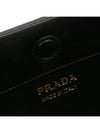 Medium Leather Handles Tote Bag Black - PRADA - BALAAN 7