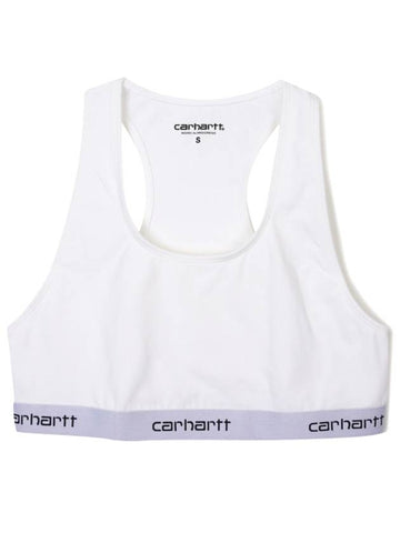 Script Racer Tank Bra White - CARHARTT WIP - BALAAN 1