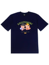 Baby Rolling  Short Sleeve T-Shirt Navy - FOREEDCLUB - BALAAN 2