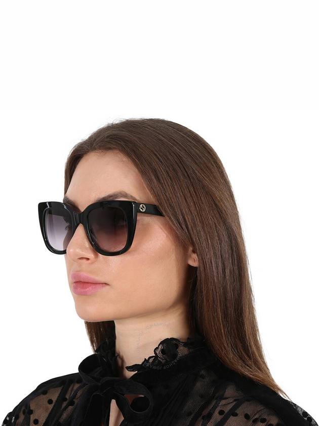 Eyewear Cat Eye Acetate Sunglasses Black - GUCCI - BALAAN 3