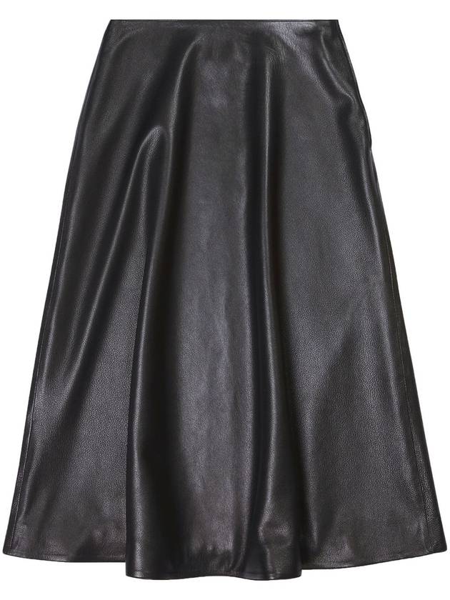 Women's Mid Waist A-Line Skirt Black - BALENCIAGA - BALAAN 2