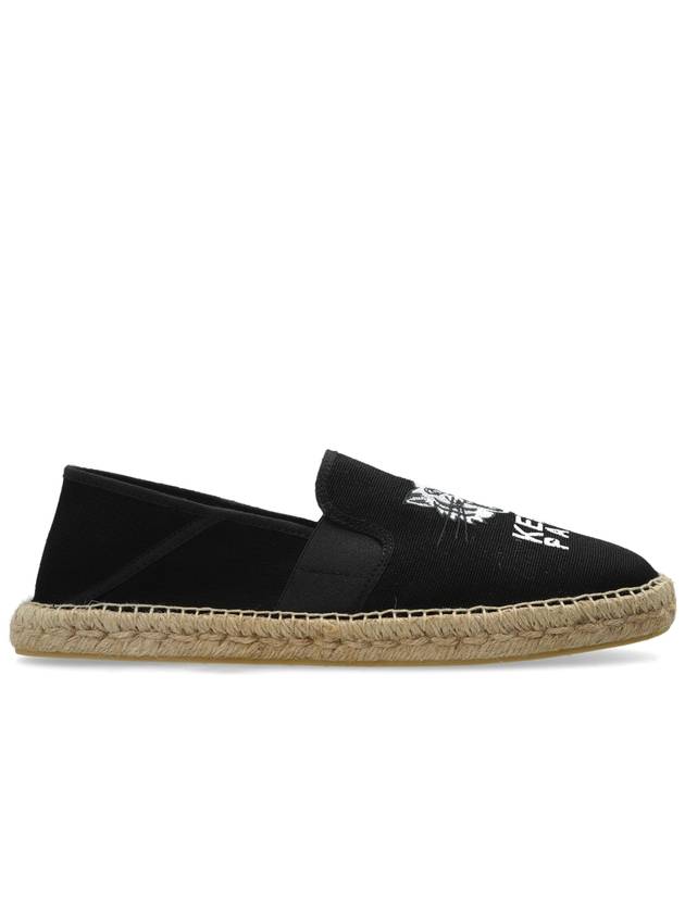 Kenzo Espadrilles With Logo, Men's, Black - KENZO - BALAAN 1