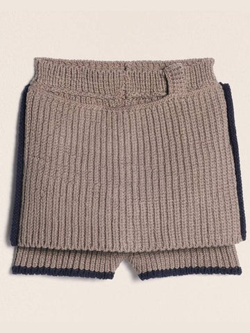 Women's La Jupe Pipa Knit H-Line Skirt Shorts Grey - JACQUEMUS - BALAAN 1