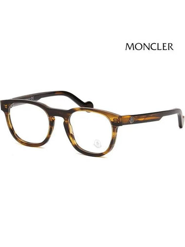 Glasses Frame ML5052 051 Square Horned Frame Men Women - MONCLER - BALAAN 1