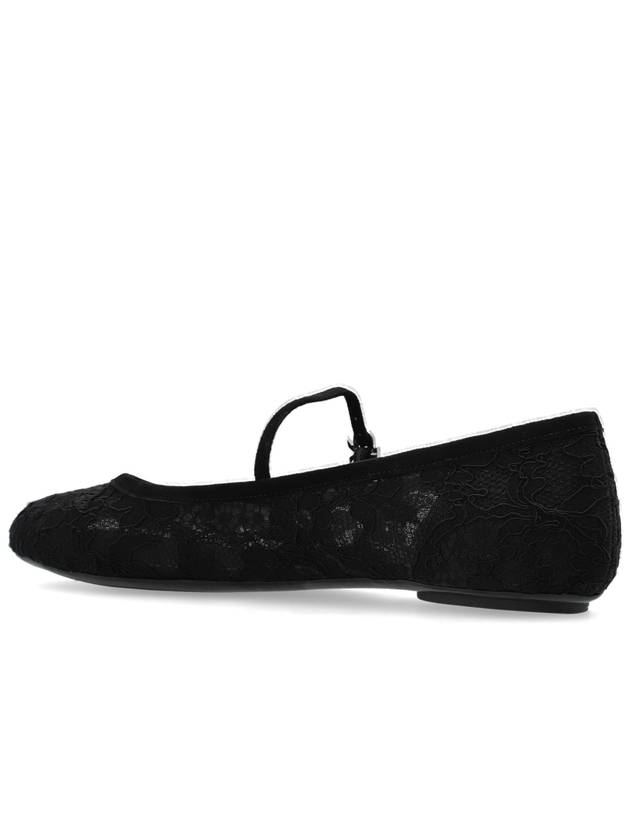 Gianvito Rossi Lace Ballet Flats Claudia, Women's, Black - GIANVITO ROSSI - BALAAN 5