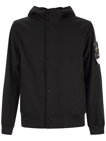 Hooded jacket, water and wind resistant - STONE ISLAND - BALAAN 1