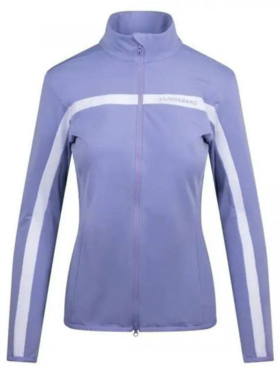 Seasonal Janice Mid Layer Zip-Up Jacket Sweet Lavender - J.LINDEBERG - BALAAN 2