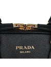 Medium Saffiano Leather Black - PRADA - BALAAN 7