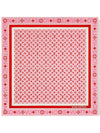 Monogram Infinity Square 90 Scarf Rose Clair M90695 - LOUIS VUITTON - BALAAN 1