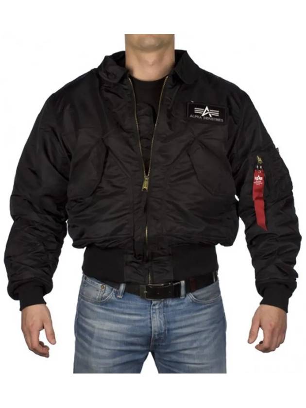 Alpine The Street Men s Cwu 45 P Jacket MJC22000C1 Black - ALPHA INDUSTRIES - BALAAN 4