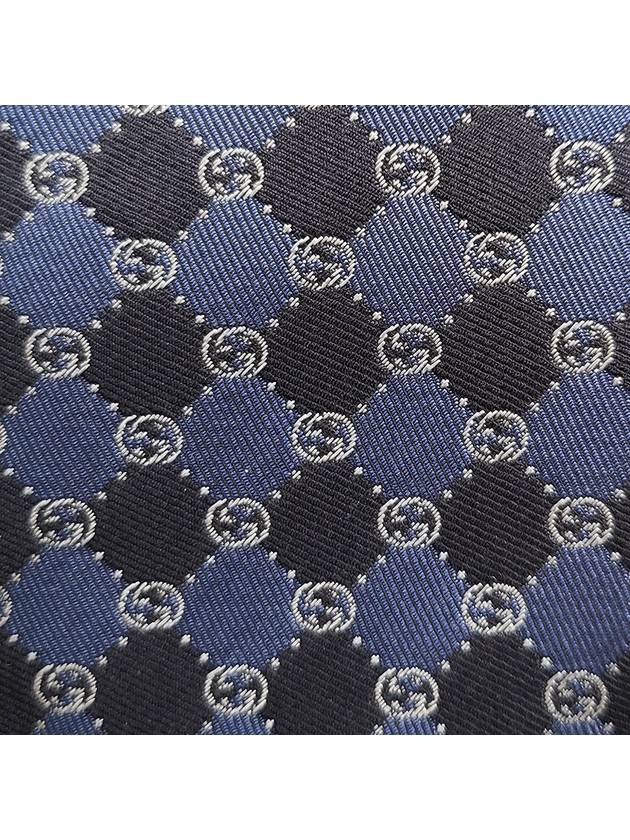 Interlocking tie navy 695319 4E002 4078 - GUCCI - BALAAN 3