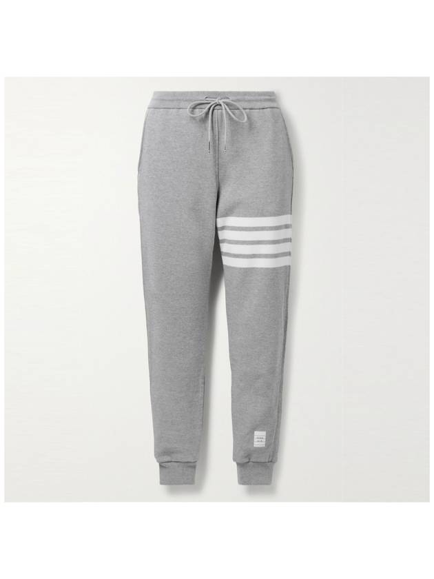 Men's Classic Loopback Engineered 4-Bar Sweatpants Light Grey - THOM BROWNE - BALAAN 2