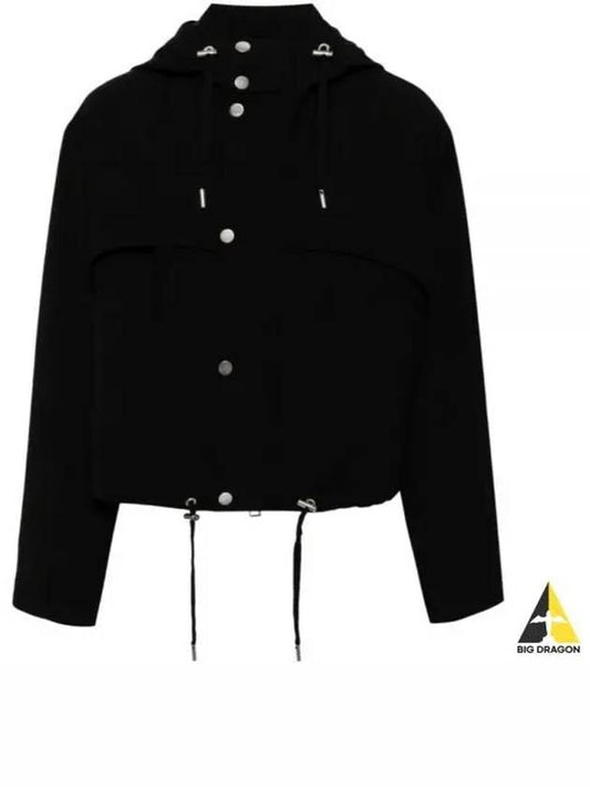 Short Parka Black - AMI - BALAAN 2