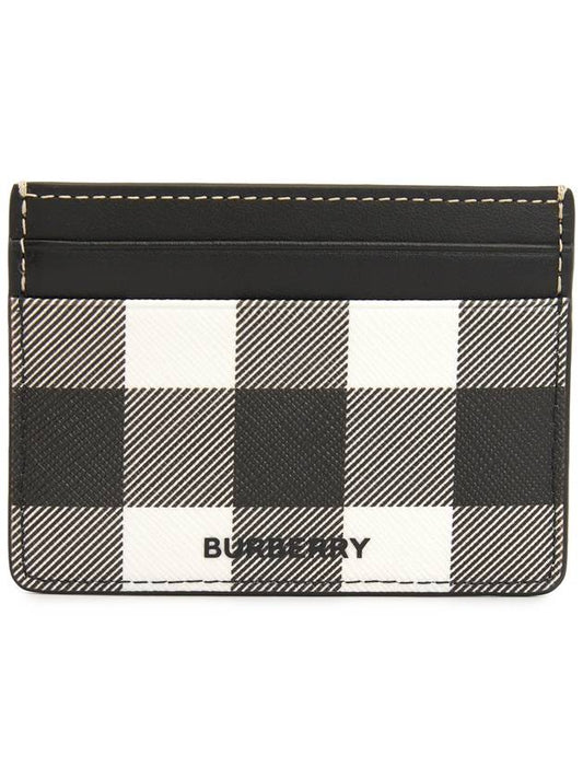 Check Logo Print Card Wallet - BURBERRY - BALAAN 2