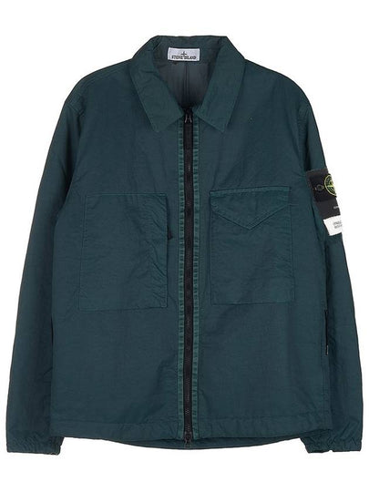 Opaque Nylon Twill with Primaloft Jacket Dark Green - STONE ISLAND - BALAAN 2