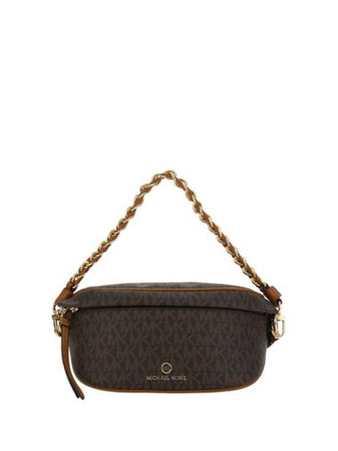 Slater Extra Small Logo Sling Pack Brown - MICHAEL KORS - BALAAN 1