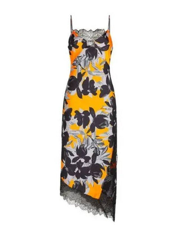 Eldia Alessandra Women s Sleeveless Long Dress WD046Y CITRUS ORANGE - ALLSAINTS - BALAAN 1