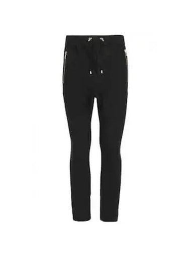 Cotton Track Pants Black - BALMAIN - BALAAN 1