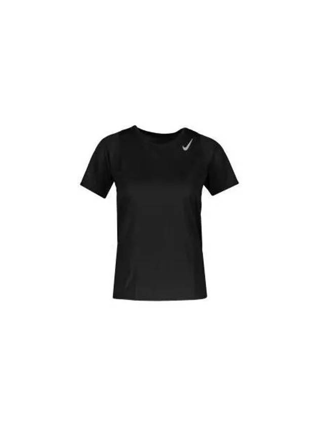 Women's Dri Fit Race Short Sleeve T-Shirt Black - NIKE - BALAAN 2