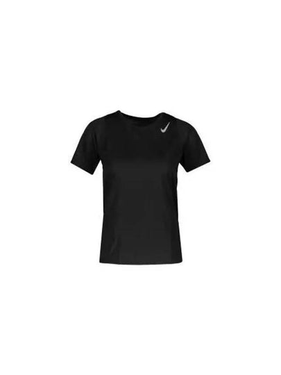 Women's Dri Fit Race Short Sleeve T-Shirt Black - NIKE - BALAAN 2