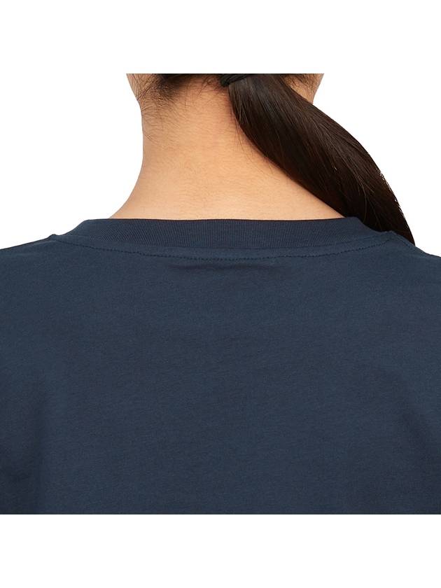 Logo Long Sleeve T-Shirt Navy - MARNI - BALAAN 10