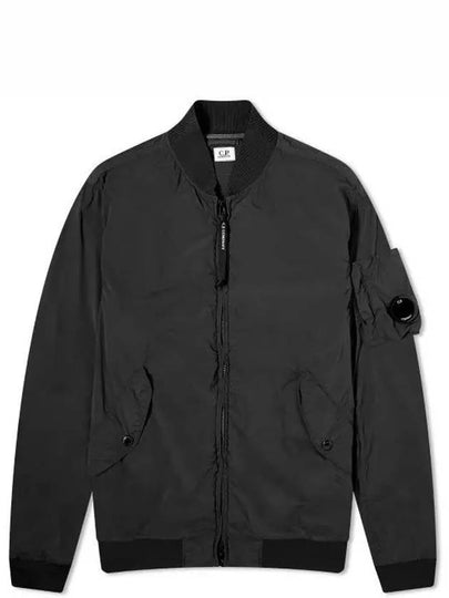 Nycra R Bomber Jacket Black - CP COMPANY - BALAAN 2