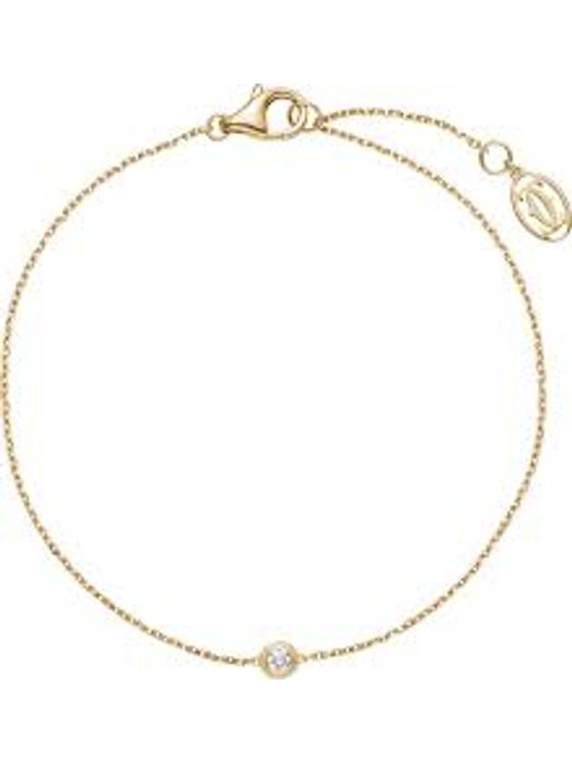 Damour Small Model Bracelet Yellow Gold - CARTIER - BALAAN 1