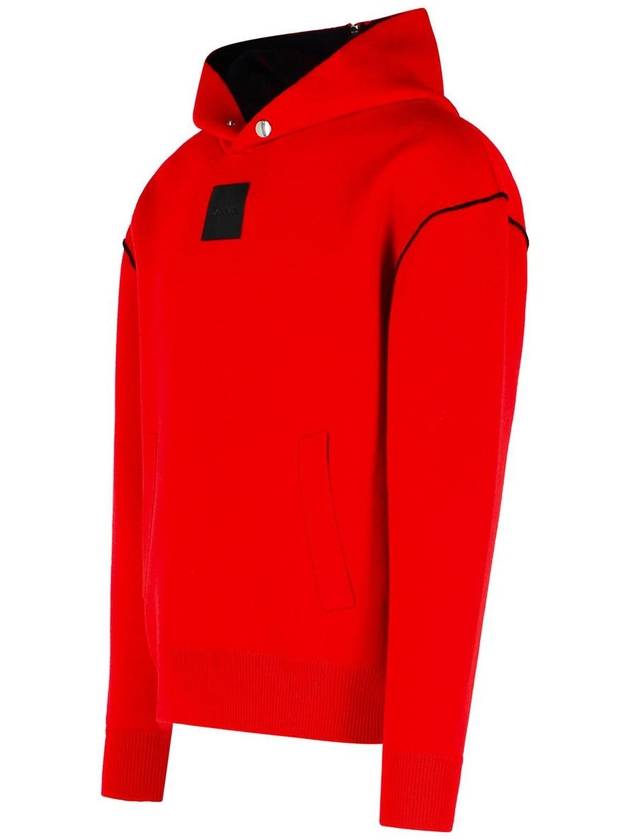 Lanvin 'Loose' Red Wool Blend Sweatshirt - LANVIN - BALAAN 2