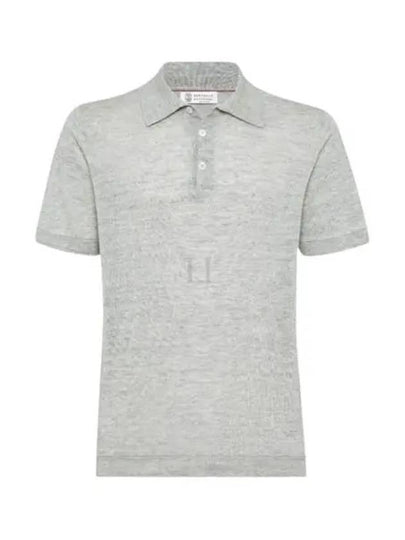 Short Sleeve Polo Shirt White - BRUNELLO CUCINELLI - BALAAN 2