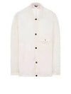 Lamy Button Pocket Long Sleeve Shirt White - STONE ISLAND - BALAAN 2