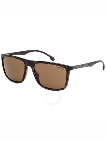 Carrera Polarized Bronze Rectangular Men's Sunglasses CARRERA 8032/S 0086/SP 57 - CARRERA - BALAAN 2