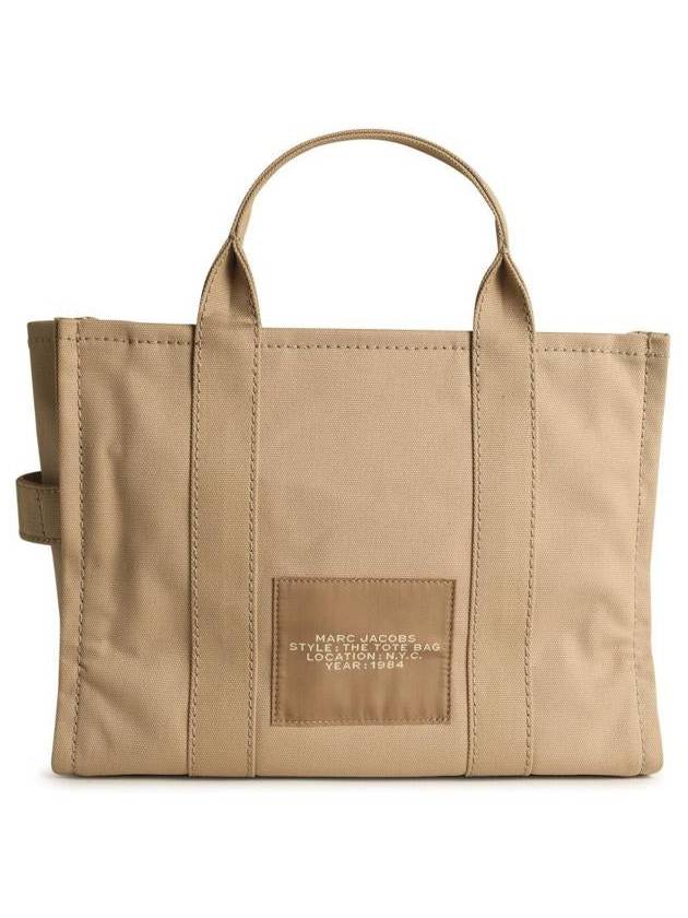 Logo Medium Canvas Tote Bag Beige - MARC JACOBS - BALAAN 4