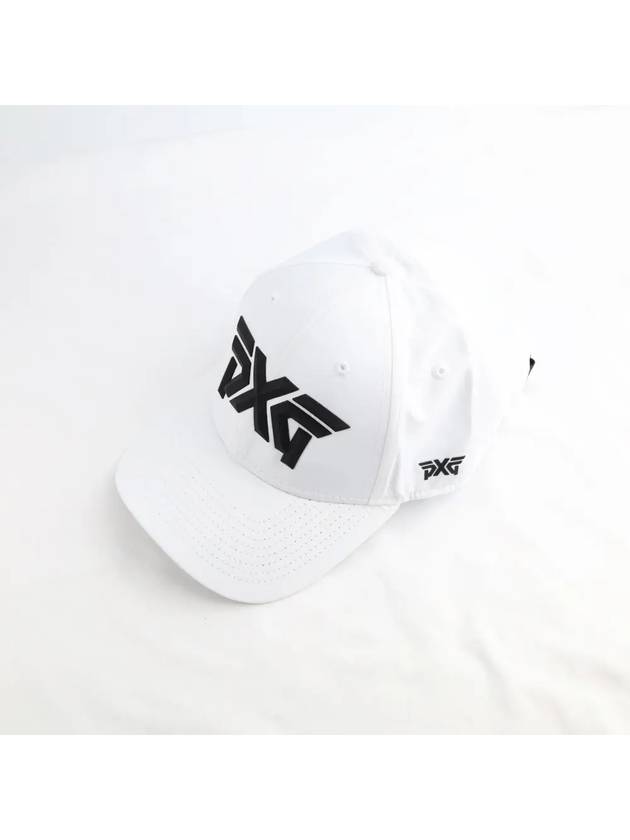 Men Women Golf Hat Faceted LOGO 940 Ball Cap White - PXG - BALAAN 3