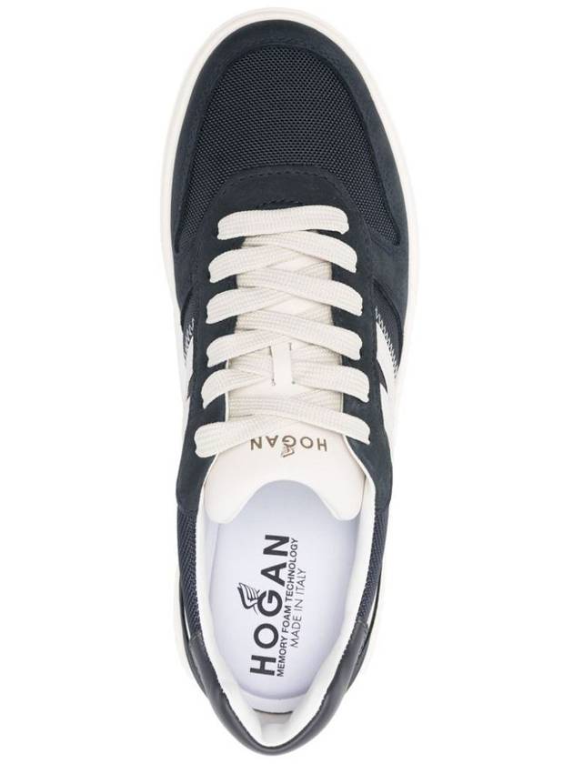 Hogan Nubuck And Technical Fabric H630 Sneakers Shoes - HOGAN - BALAAN 4