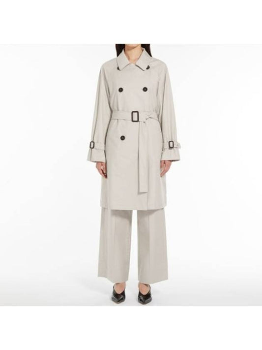 TITRENCH 002 Tea trench water repellent coat 19021014600 - MAX MARA - BALAAN 1