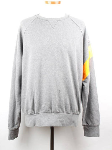 Wappen Armband Sweatshirt Gray XXL - MONCLER - BALAAN 1