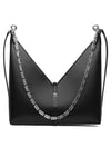 Cutout G Cube Small Chain Shoulder Bag Black - GIVENCHY - BALAAN 5