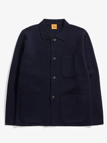 ANDERSENANDERSEN 24 Work Jacket WJ Navy Blue - ANDERSEN-ANDERSEN - BALAAN 1