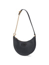 V Logo Classic Leather Chain Shoulder Bag Black - VALENTINO - BALAAN 1