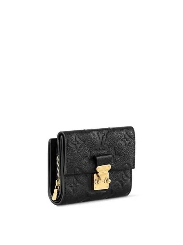 Metis Monogram Empreinte Half Wallet Black - LOUIS VUITTON - BALAAN 3