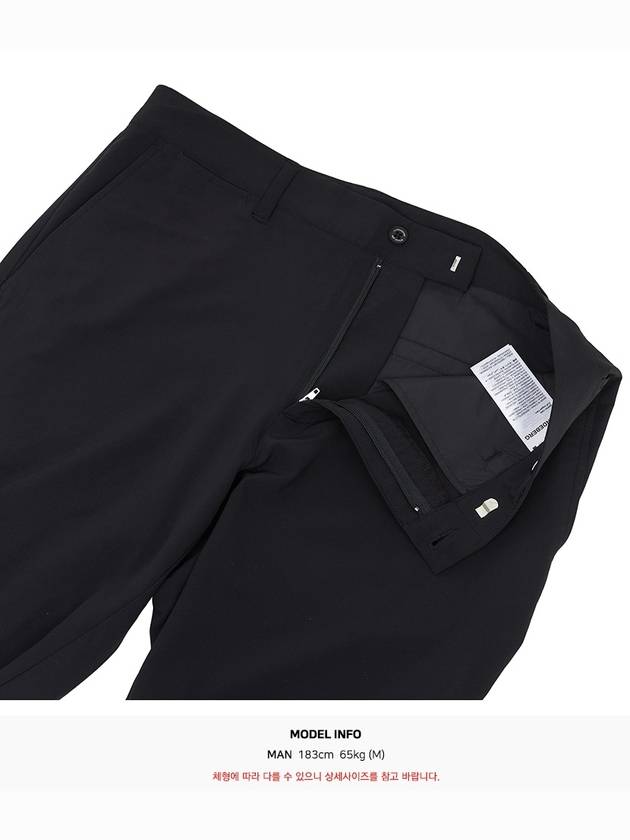 Men's Cuff Jogger Pants Black - J.LINDEBERG - BALAAN 11