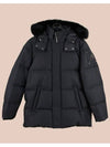 Cloud Threequater Bomber Padding Black Fox Fur Black - MOOSE KNUCKLES - BALAAN 2