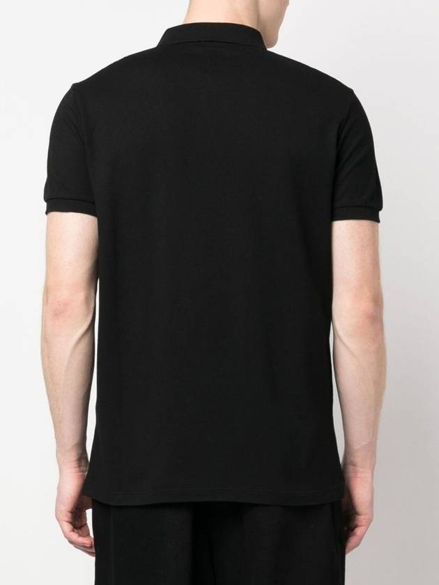 Logo Cotton Polo PK Shirt Black - DSQUARED2 - BALAAN 5