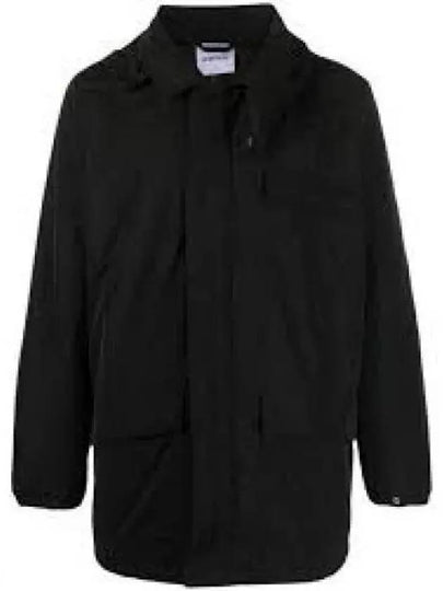 Pocket Hooded Jacket Black - ASPESI - BALAAN 2